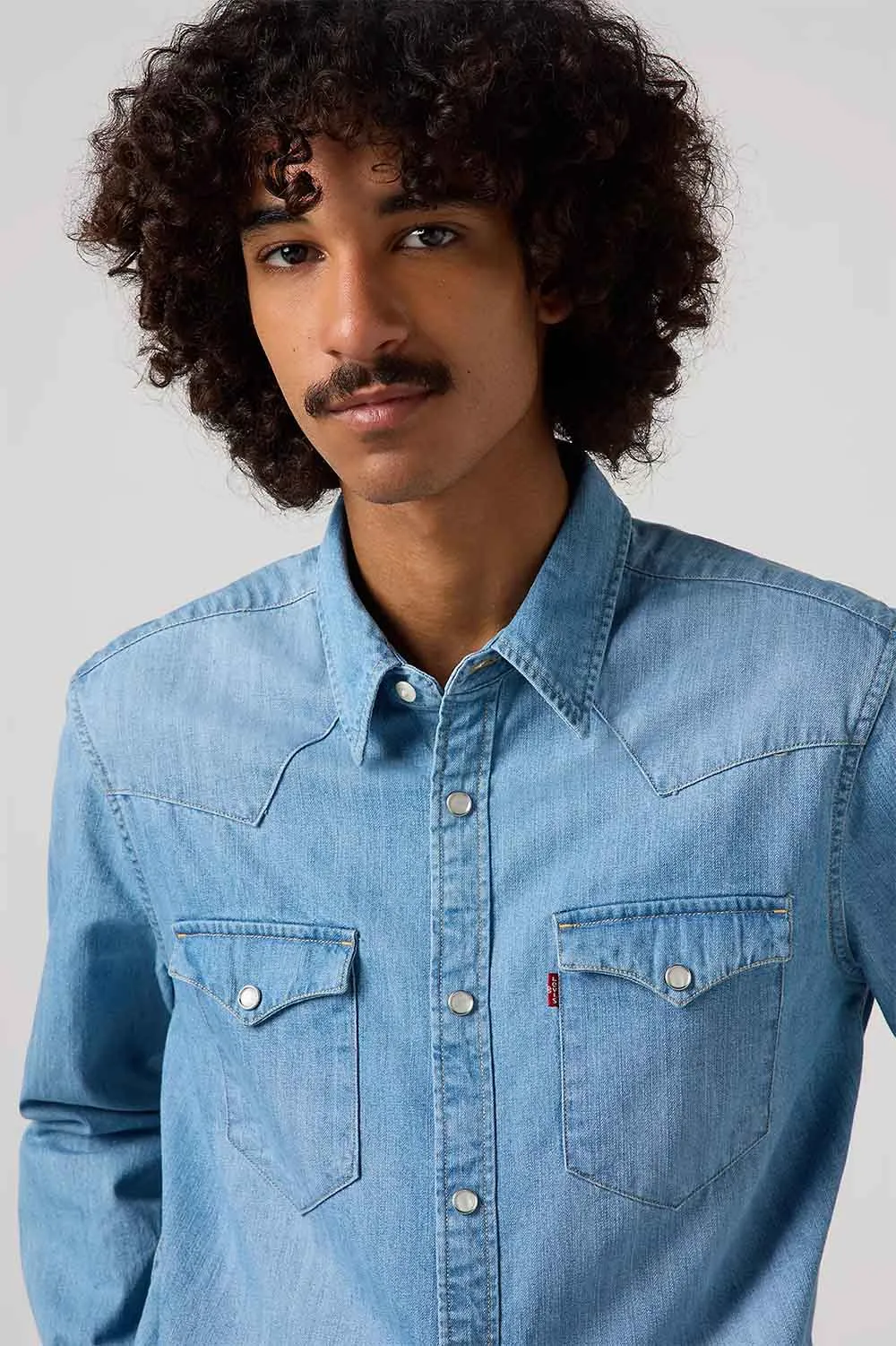 BARSTOW WESTERN DENIM SHIRT Esta Noche