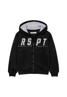 Boys Fleece Hooded Zip Thru