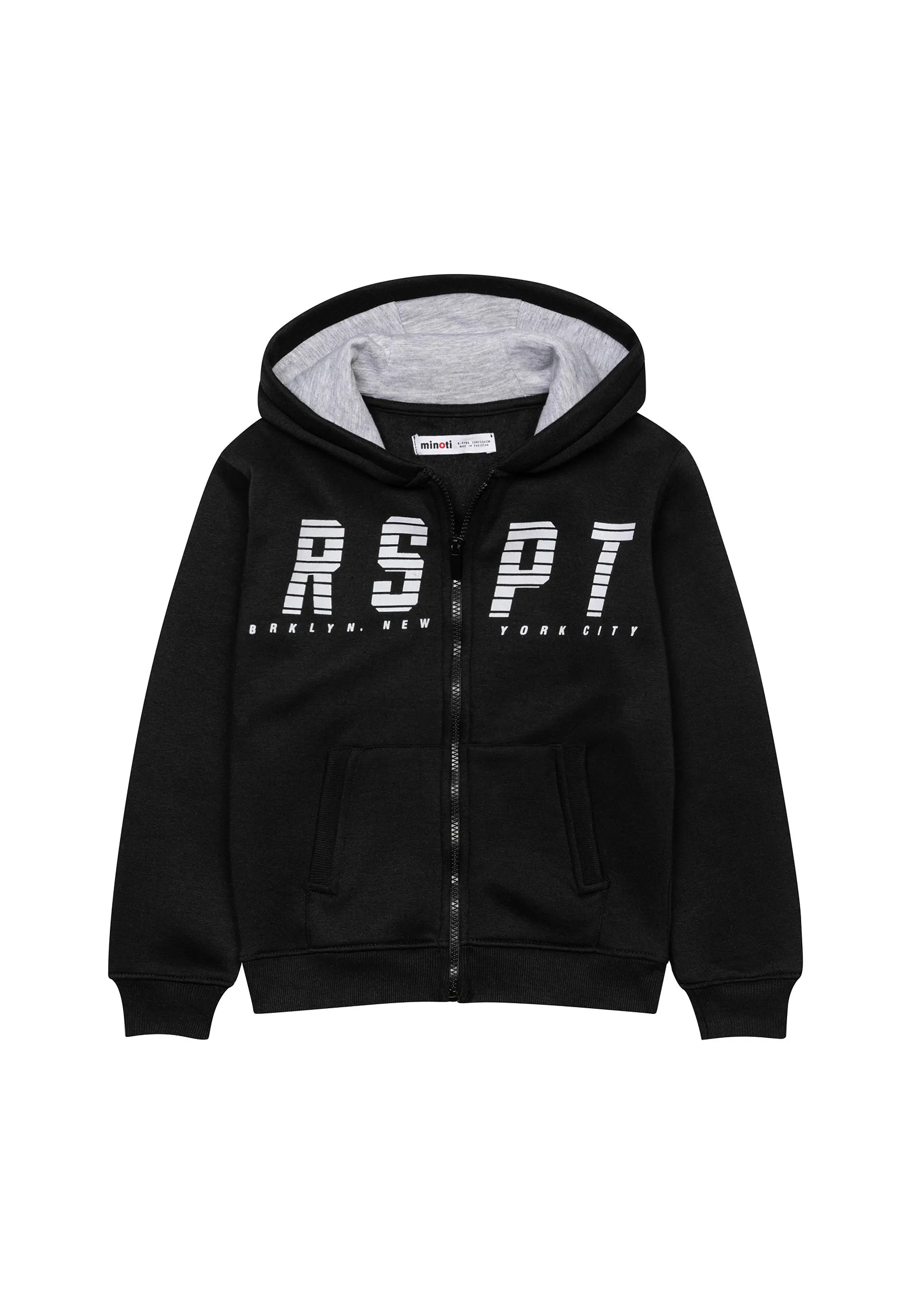 Boys Fleece Hooded Zip Thru