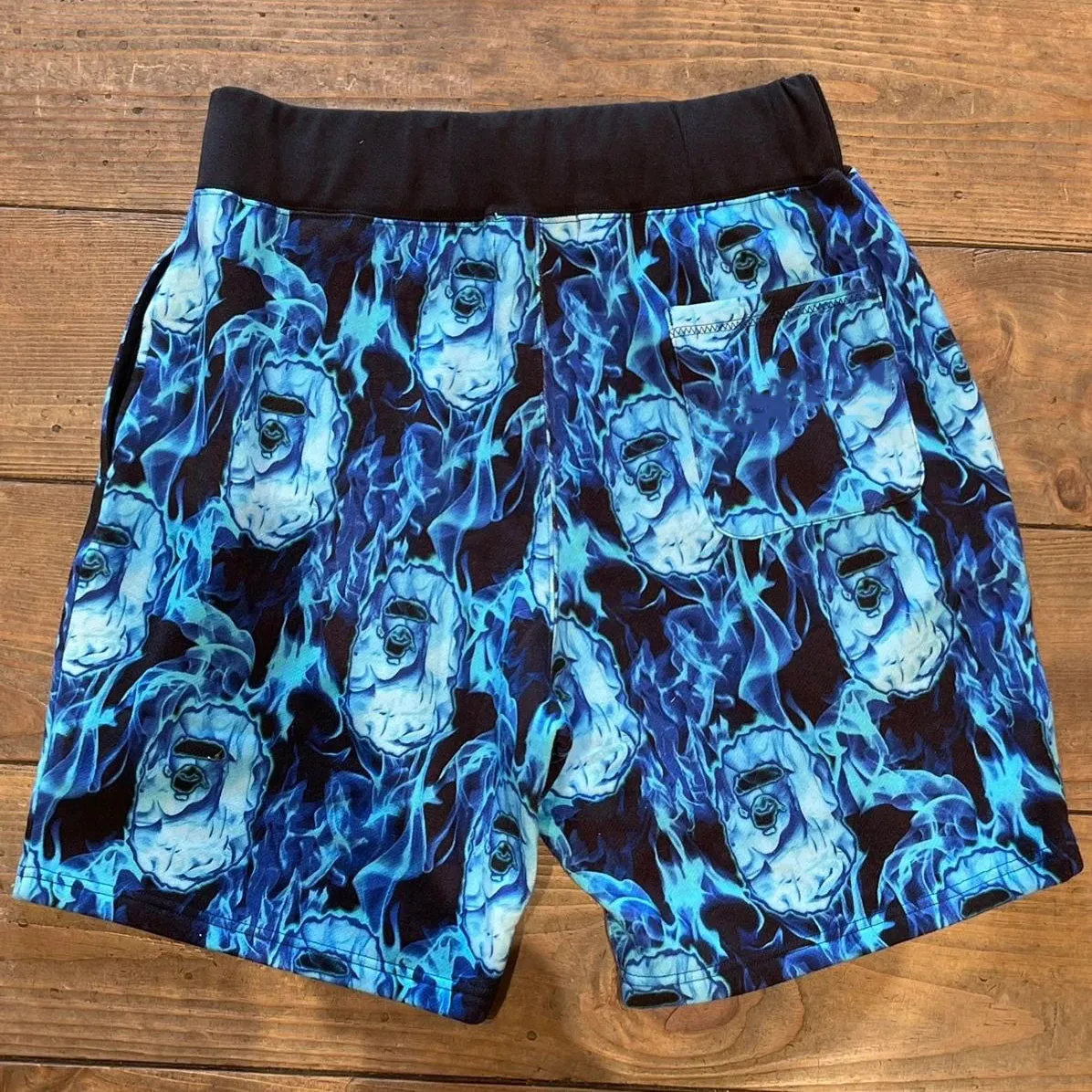 Casual Hawaiian swim shorts
