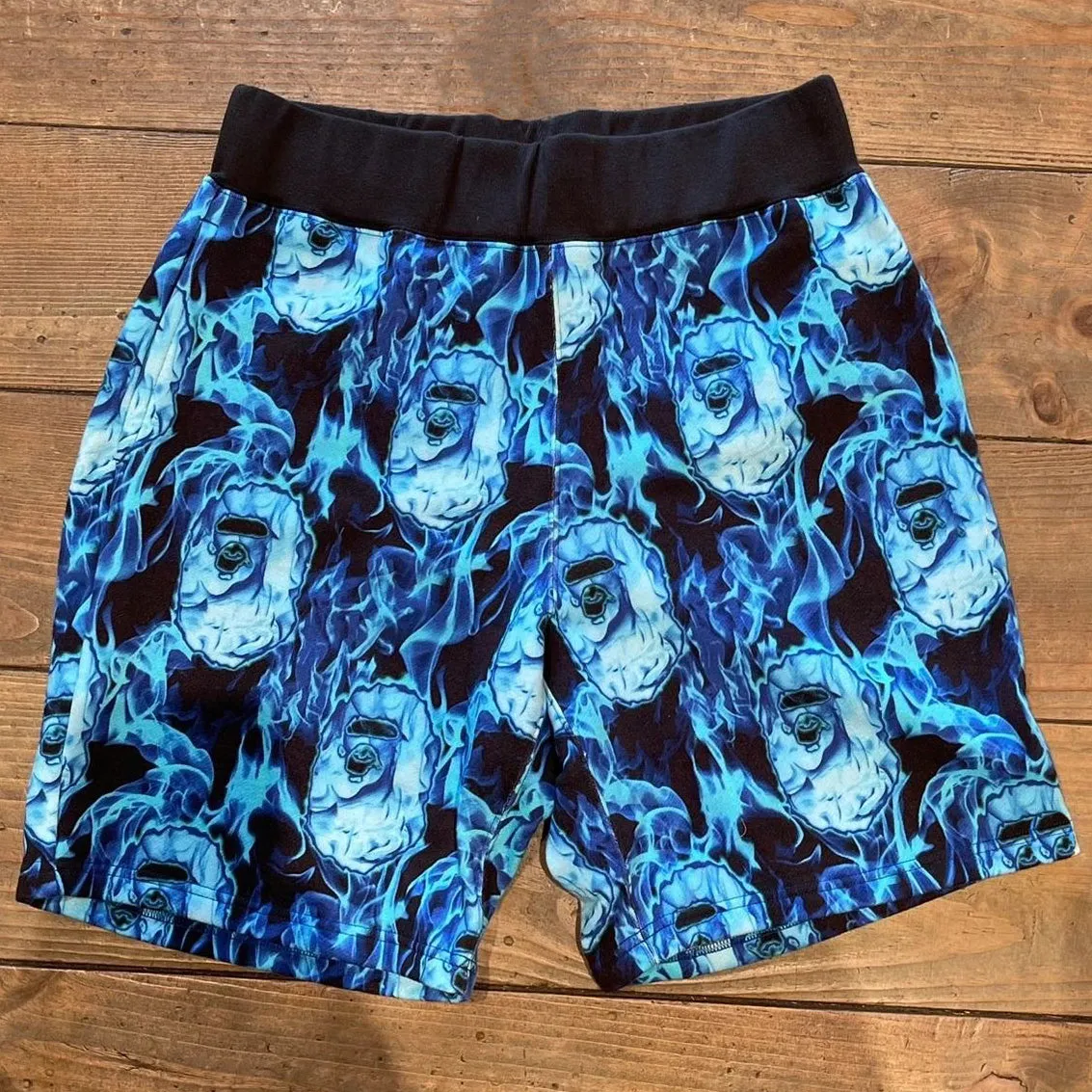 Casual Hawaiian swim shorts