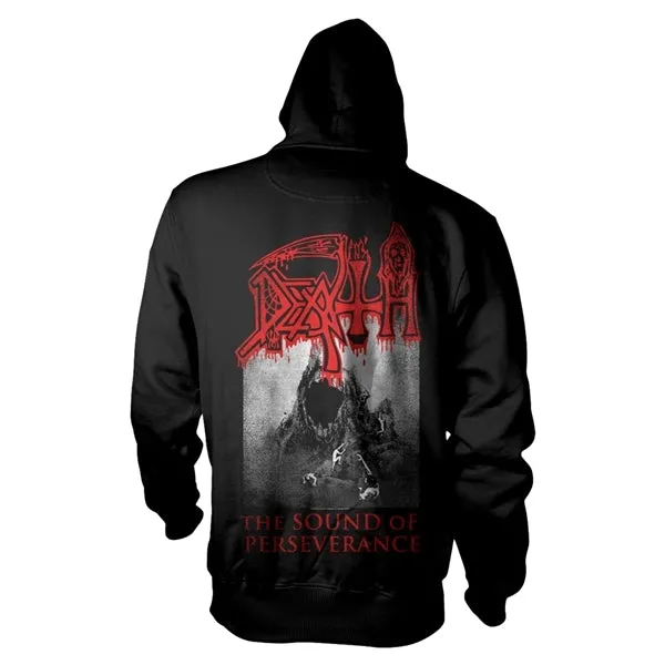Death "The Sound Of Perseverance" Black Varsity Zip Hoodie