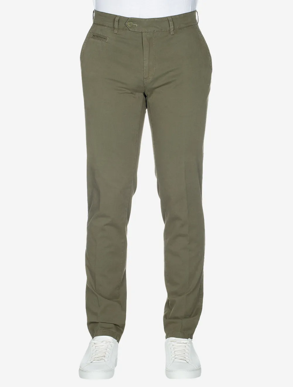 Green Everest Cotton Chino