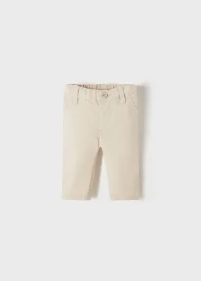 Mayoral Baby Boy Basic Twill Pant 595-83 Piedra *