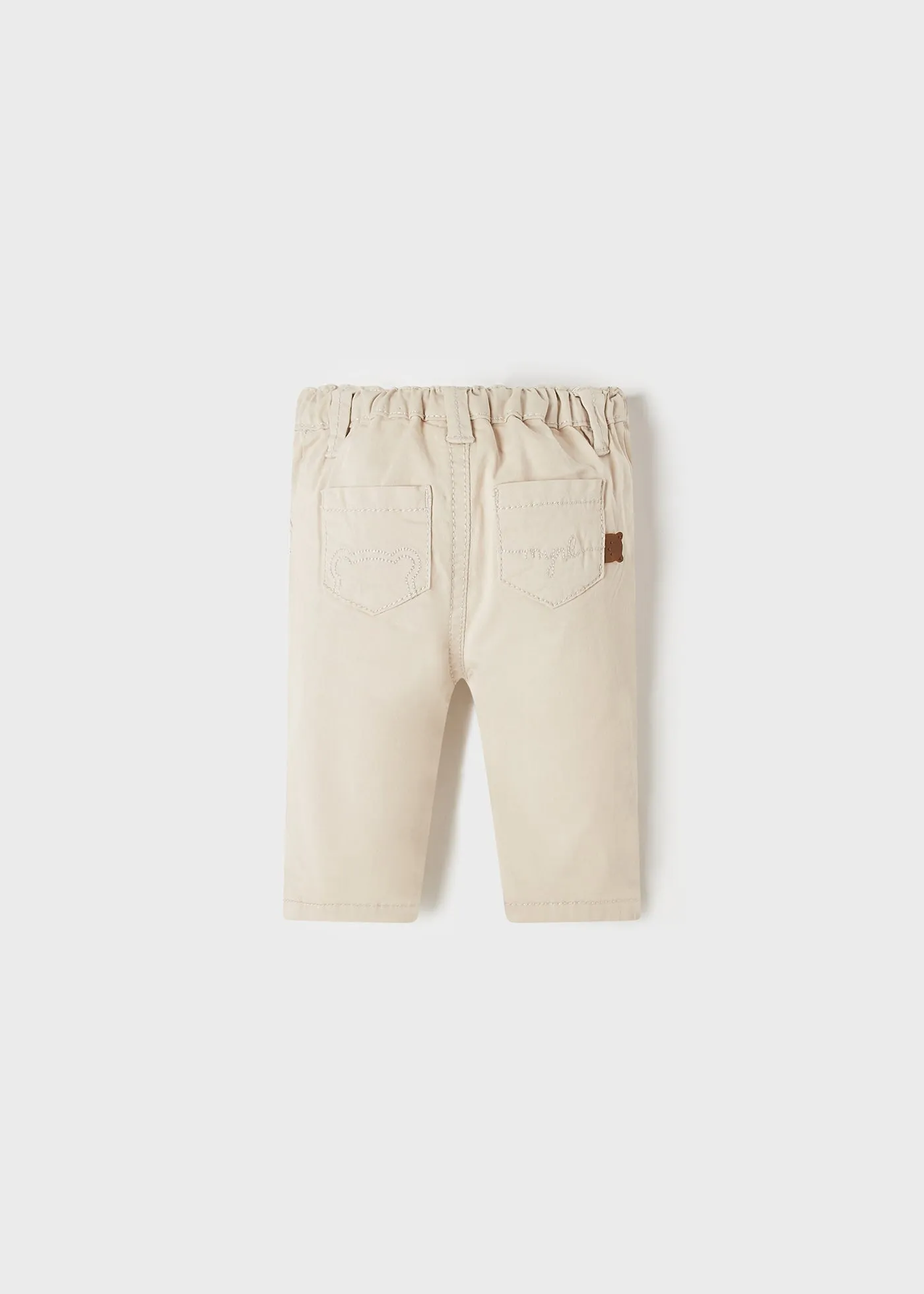 Mayoral Baby Boy Basic Twill Pant 595-83 Piedra *