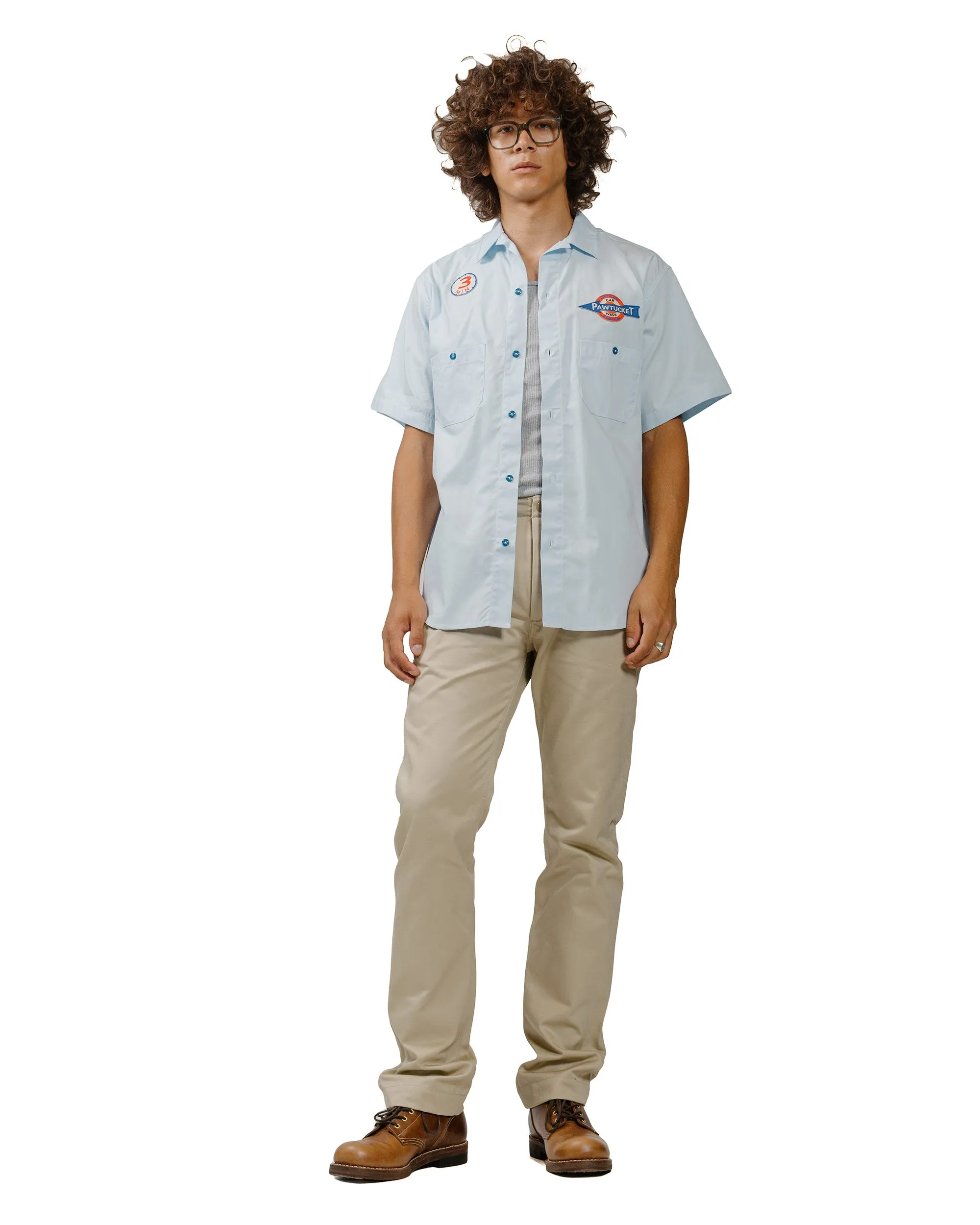 The Real McCoy's MP19010 Blue Seal Chino Trousers Beige