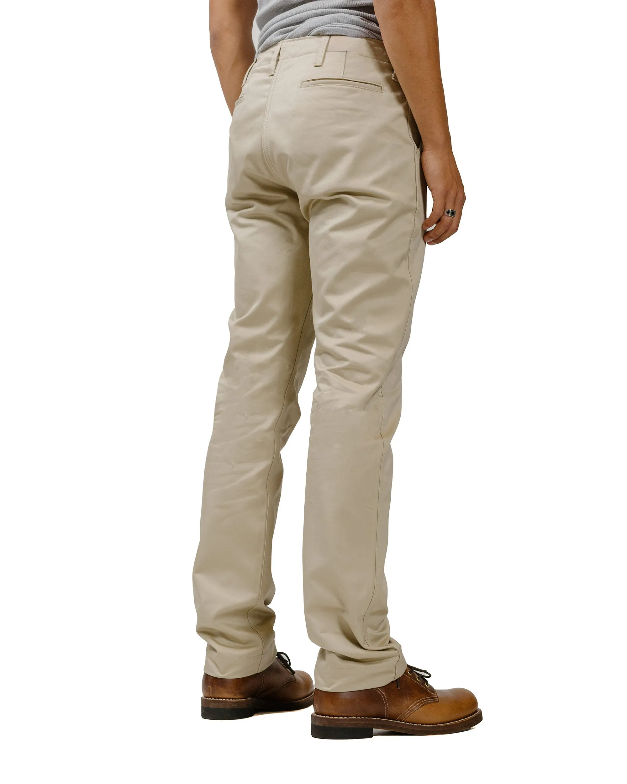 The Real McCoy's MP19010 Blue Seal Chino Trousers Beige