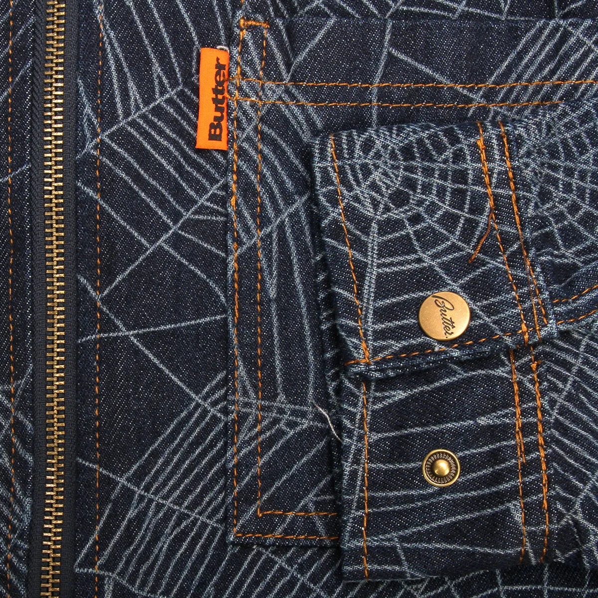 Web Denim Overshirt